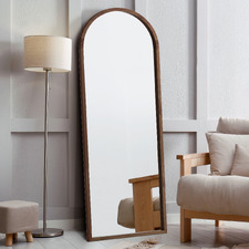 166cm Brown Lucille Full Length Mirror