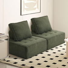 Isabella Tufted Accent Chairs (Set of 2)