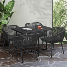 4 Seater Collins Outdoor Dining Table & Chair Set