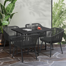 4 Seater Collins Outdoor Dining Table & Chair Set