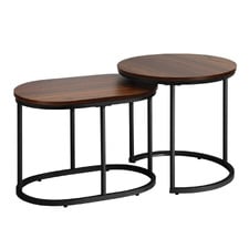 2-Piece Sherman Nesting Coffee Table Set
