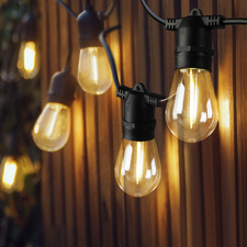 Serene Solar LED Outdoor Festoon Lights