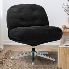 Adler Corduroy Swivel Accent Chair