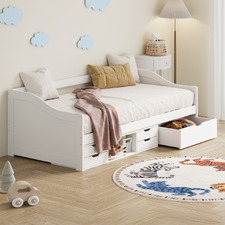 Aven Single Bed with Storage