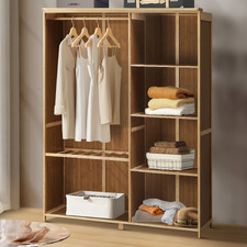 Veda Bamboo Open Wardrobe
