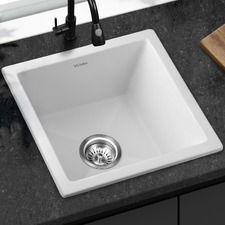 Bowen 450mm Single Granite Composite Kitchen Sink