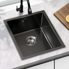 BowenSS 380mm Single Stainless Steel Kitchen Sink