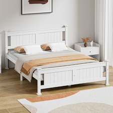 Clara Pine Wood Bed Frame