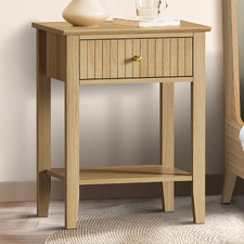Natural Hilda Bedside Table
