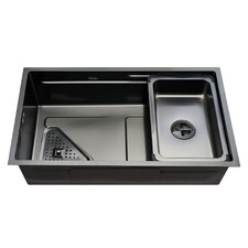 Walt 750mm Single Kitchen Sink with Colander