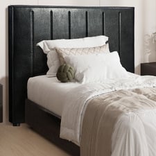 Eloise Oversized Faux Leather Bedhead