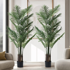 180cm Potted Faux Palm Trees (Set of 2)