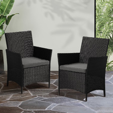 Gould Outdoor Dining Chairs (Set of 2)