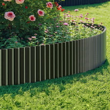 Charlie Galvanised Steel Garden Edging
