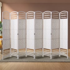 8 Panel Laconia Pine Wood Room Divider