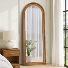 Freesia Paulownia Wood Full Length Mirror