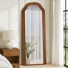 Priya Paulownia Wood Full Length Mirror