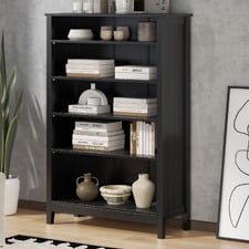Portia 5 Shelf Bookcase