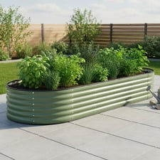 Gaya Galvanised Steel Raised Garden Bed