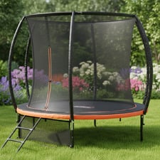 8ft Farrell Trampoline with Safety Net