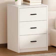 Arlo 3 Drawer Bedside Table