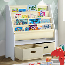 Kids' Amenet 2 Drawer Book & Toy Storage Rack