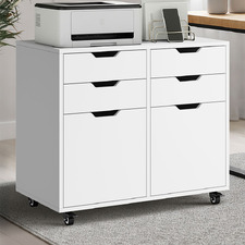 Elijah 2 Door & 4 Drawer Filing Cabinet