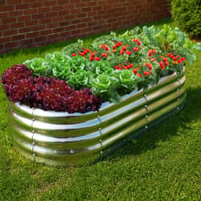 Gordo Galvanised Steel Raised Garden Bed