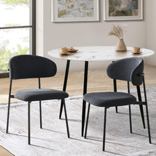 Naomi Upholstered Dining Chairs (Set of 2)