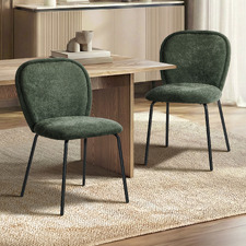 Serene Chenille Dining Chairs (Set of 2)