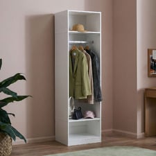 Cassandra 3 Shelf & Hanging Wardrobe