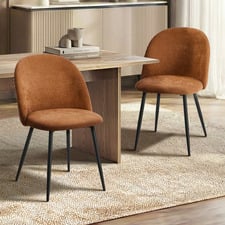 Petier Upholstered Dining Chairs (Set of 2)