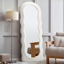 Verity Boucle Full Length Mirror