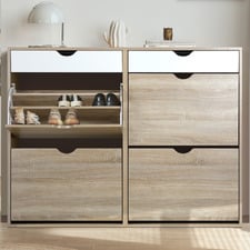 Lilly 2 Drawer Shoe Cabinet