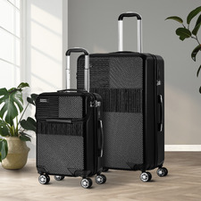 2 Piece Bellamy Lightweight Suitcase Set