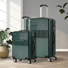 2 Piece Bellamy Lightweight Suitcase Set