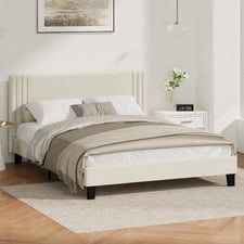 Anatol Velvet Platform Bed