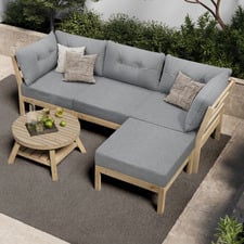 3 Seater Breanna Outdoor Modular Lounge Set