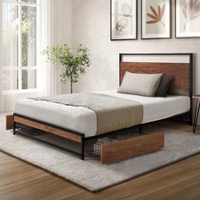 Cyrene Bed Frame with Drawers