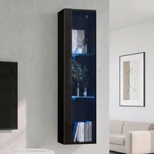 Taiga Wall-Mounted LED Display Cabinet
