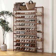 Emoryn Bamboo Shoe Rack