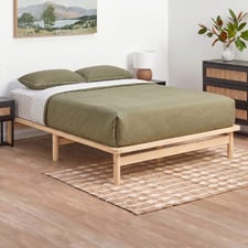 Ellisha Pine Wood Bed Base