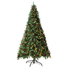 Meri LED Christmas Tree with Faux Pine Cones
