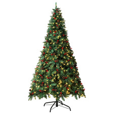 Meri LED Christmas Tree with Faux Pine Cones