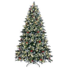 Frosted Effie LED Christmas Tree
