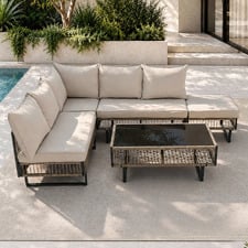 6 Seater Calais Outdoor Modular Lounge Set