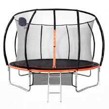 Aren Trampoline with Safety Net & Basketball Ring
