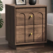 Baxley 2 Drawer Bedside Table
