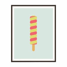 Twist Framed Printed Wall Art