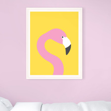Flamingo Framed Printed Wall Art